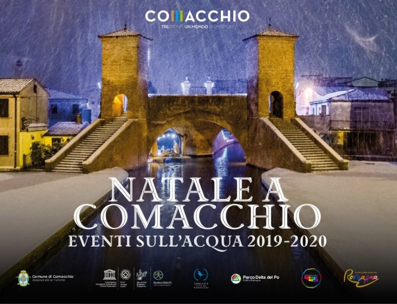 Comacchio: Weihnachten auf dem Wasser