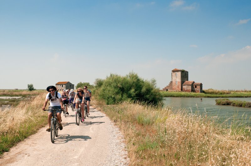 Die Saline und Lagunen von Comacchio