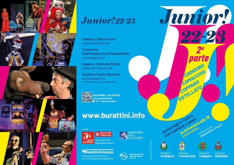 JUNIOR! Pomeriggi a teatro 2023