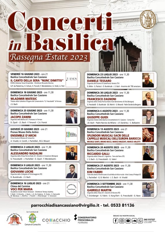 CONCERTI IN BASILICA 2023