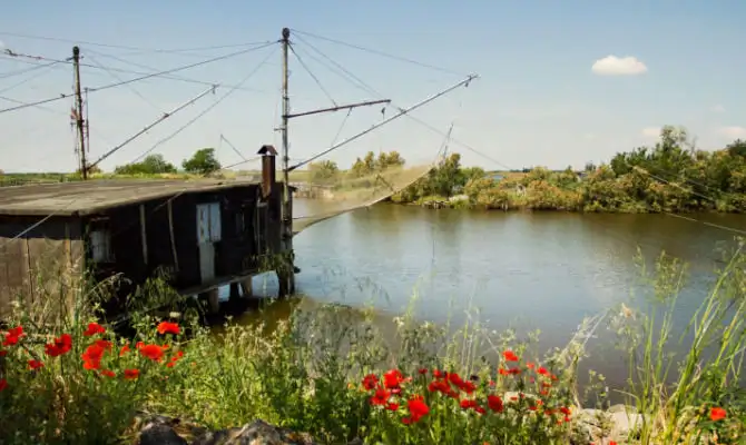 Comacchio, die Täler, das Po-Delta