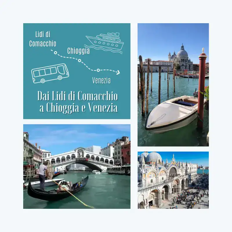 Bus des Lidos de Comacchio à Chioggia - Venezia