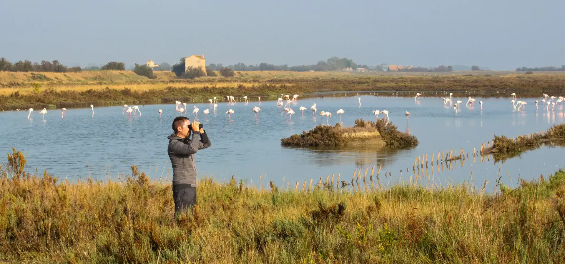 Découvrez les expériences dans les marais salants de Comacchio