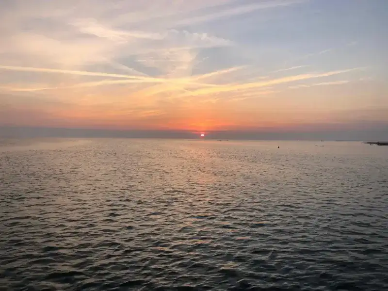 Colazione all'alba in laguna di Caleri