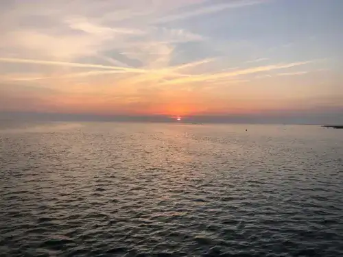 Sunrise Breakfast on the Caleri Lagoon