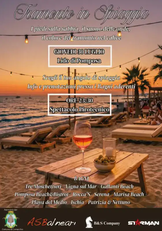Calici al tramonto